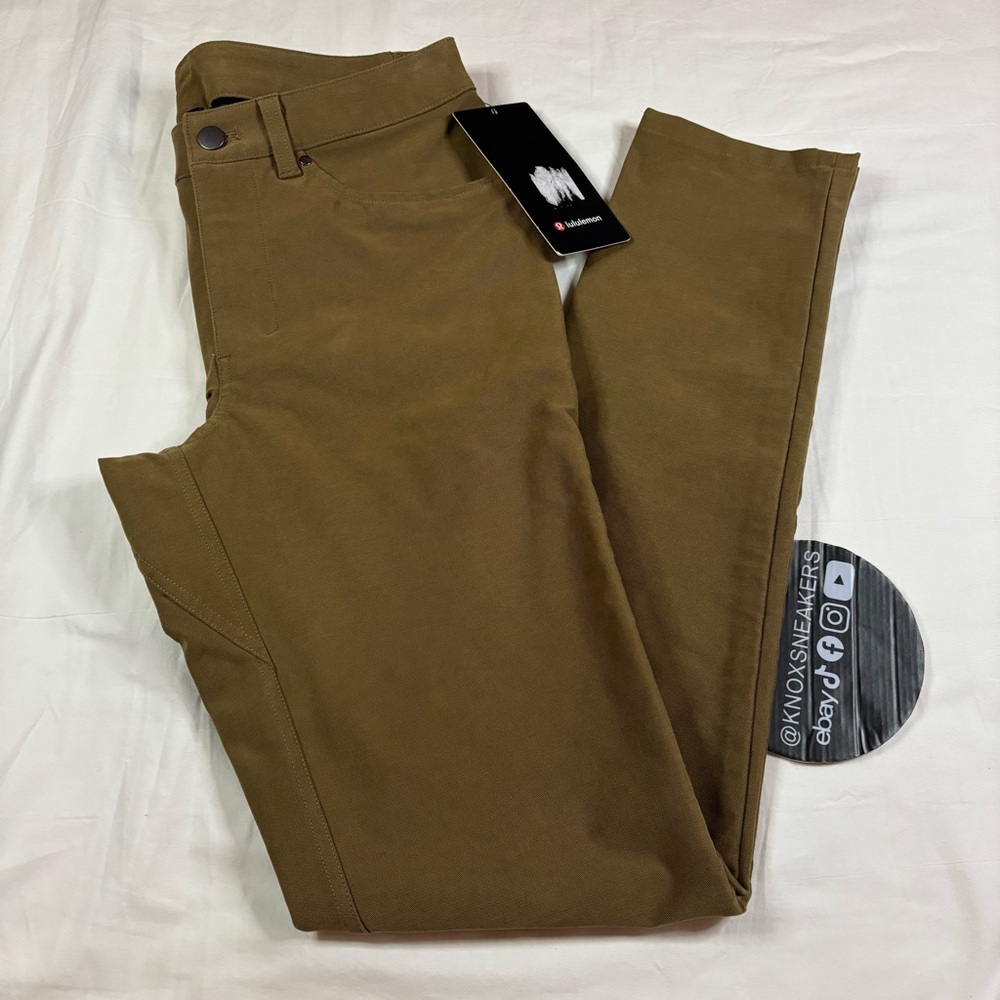 Lululemon ABC Pant Slim 34”L Utilitech ARTF Artifact Brown Men’s Size 30